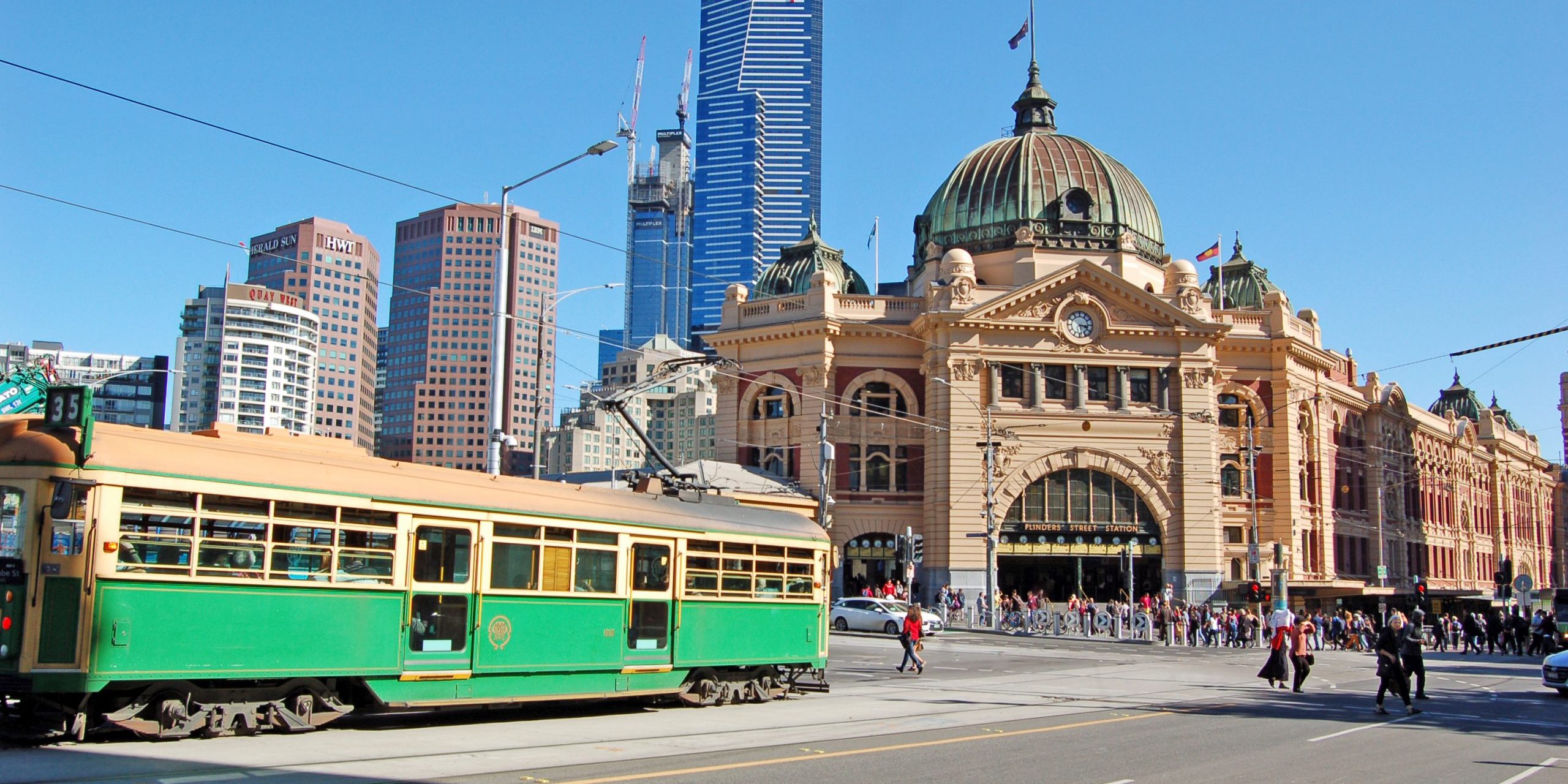 tram at flinders